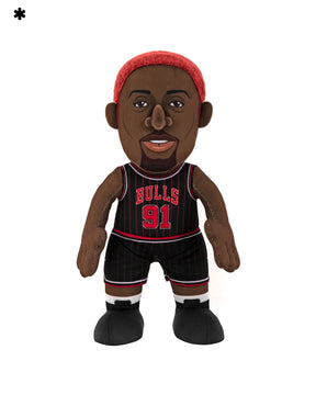 Chicago Bulls Dennis Rodman 10" Plush Figure