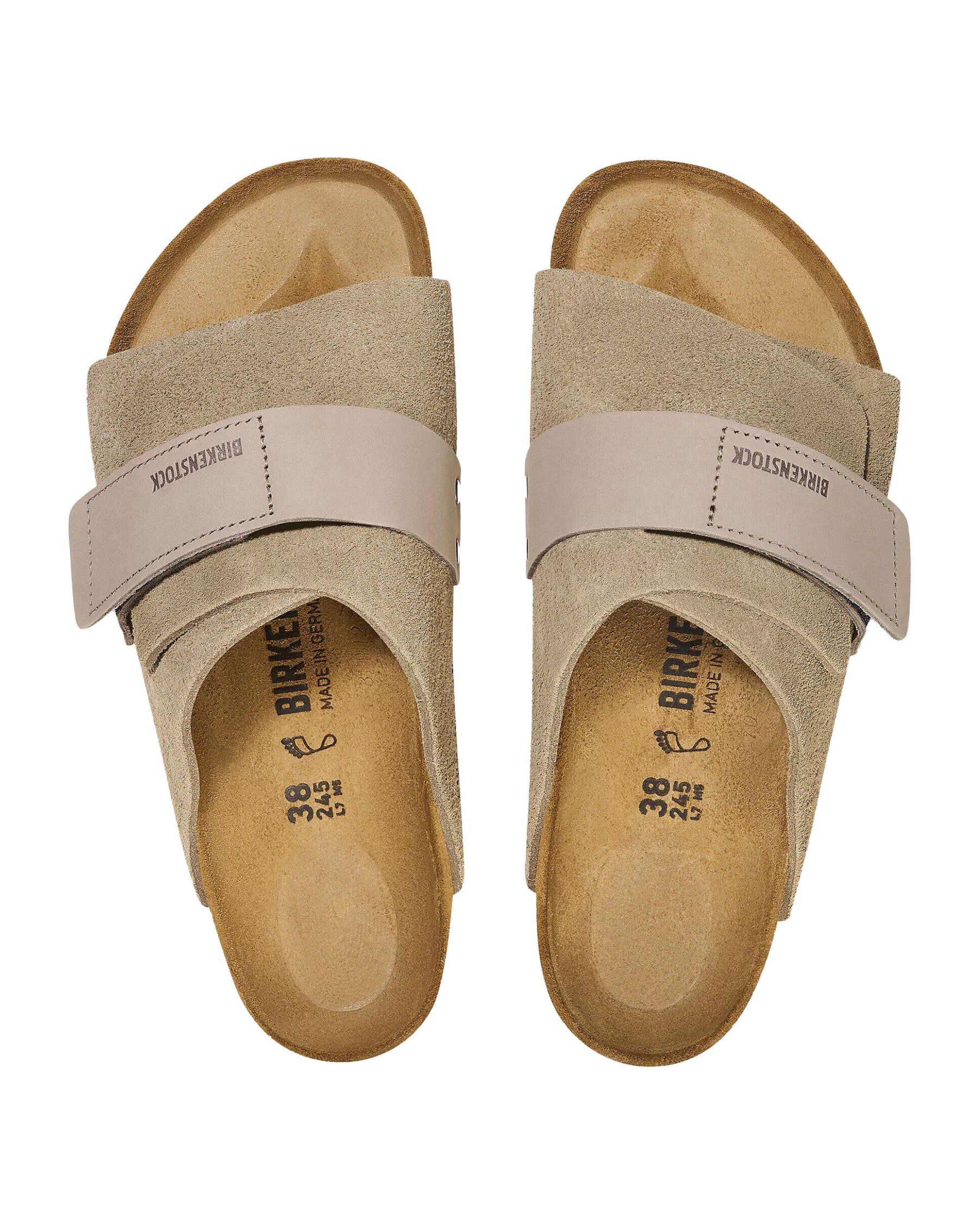 Slippers Birkenstock Kyoto Beige Narrow Fit