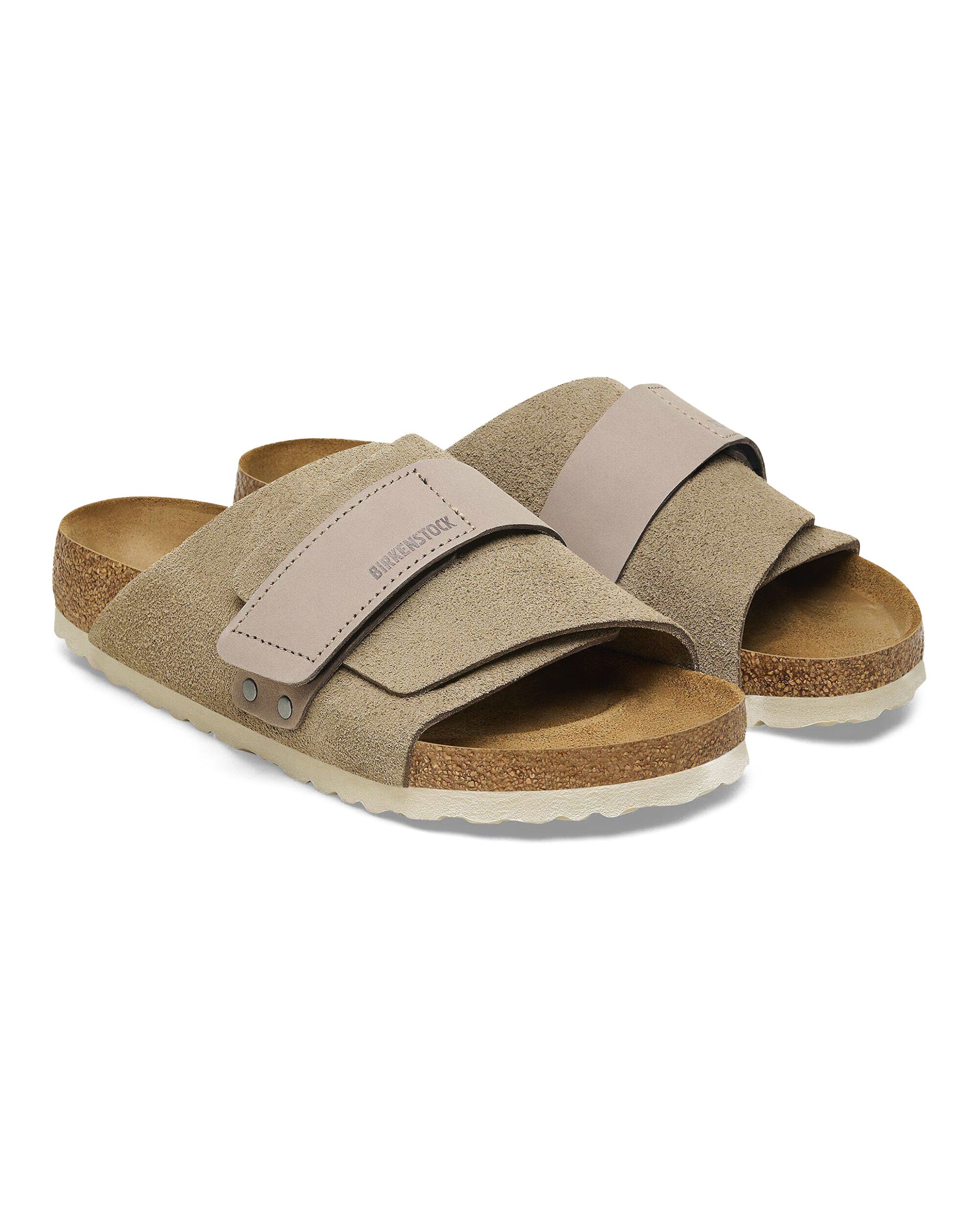 Slippers Birkenstock Kyoto Beige Narrow Fit