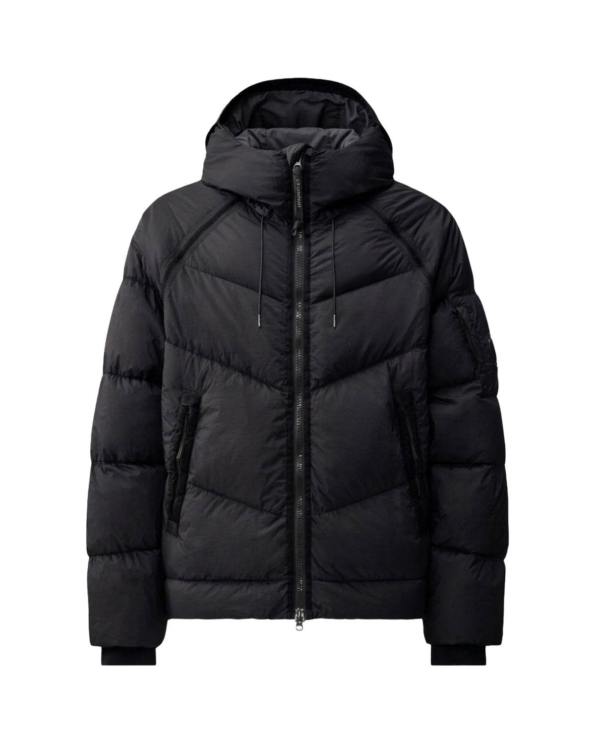 Giacca Uomo CP Company Outerwear Medium Jacket in Down Shield Black