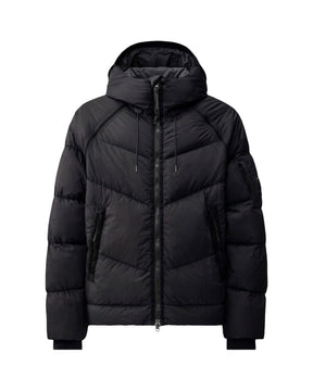 Giacca Uomo CP Company Outerwear Medium Jacket in Down Shield Black