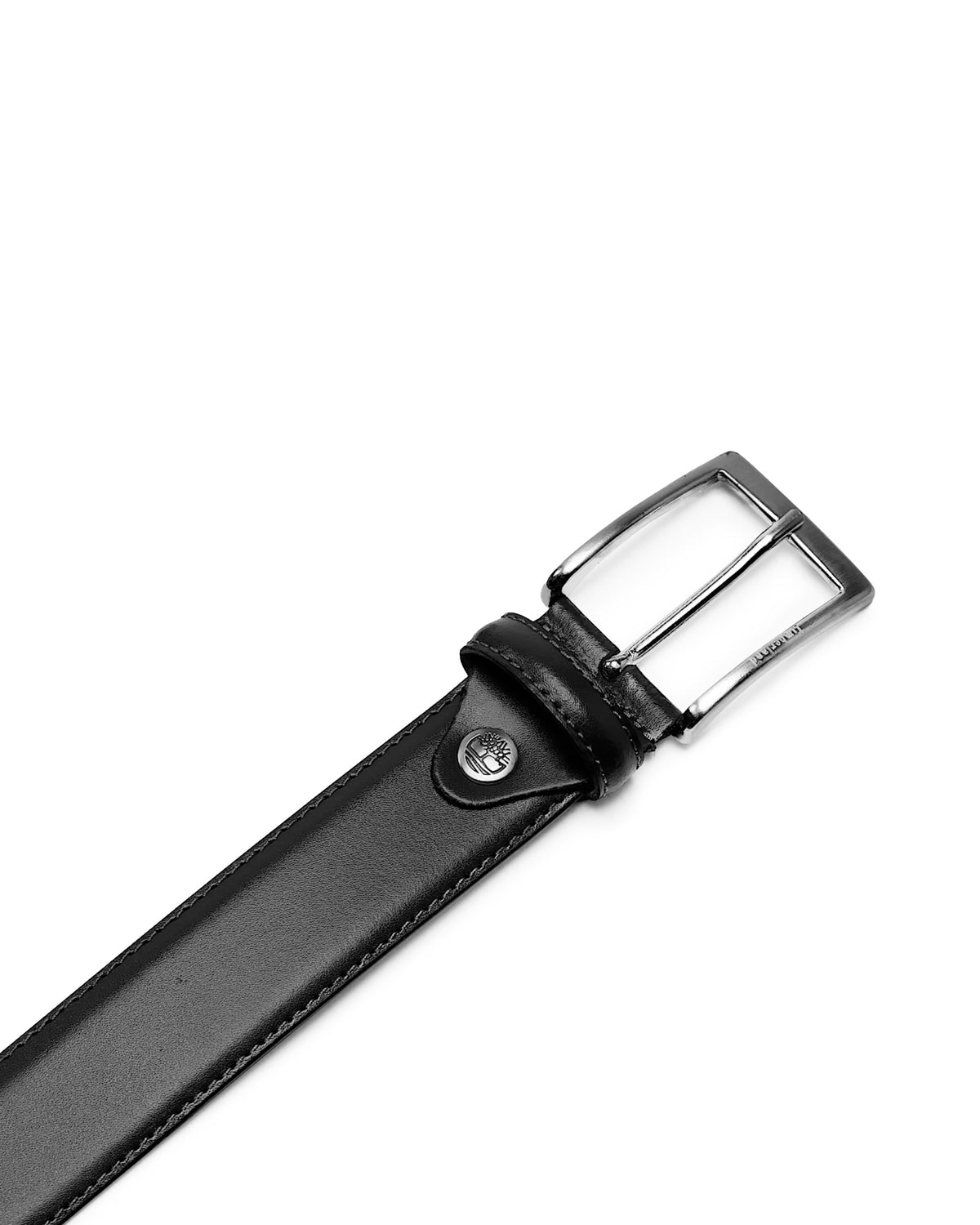 Cintura Timberland Birch Point Adjustable Leather Belt Black