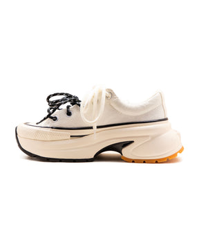 Converse Run Star Crush Distressed Patent Vintage White Egret
