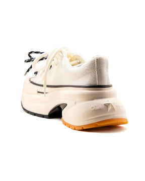 Converse Run Star Crush Distressed Patent Vintage White Egret