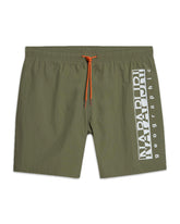 Man Boardshorts Napapijri V-Box Military Green