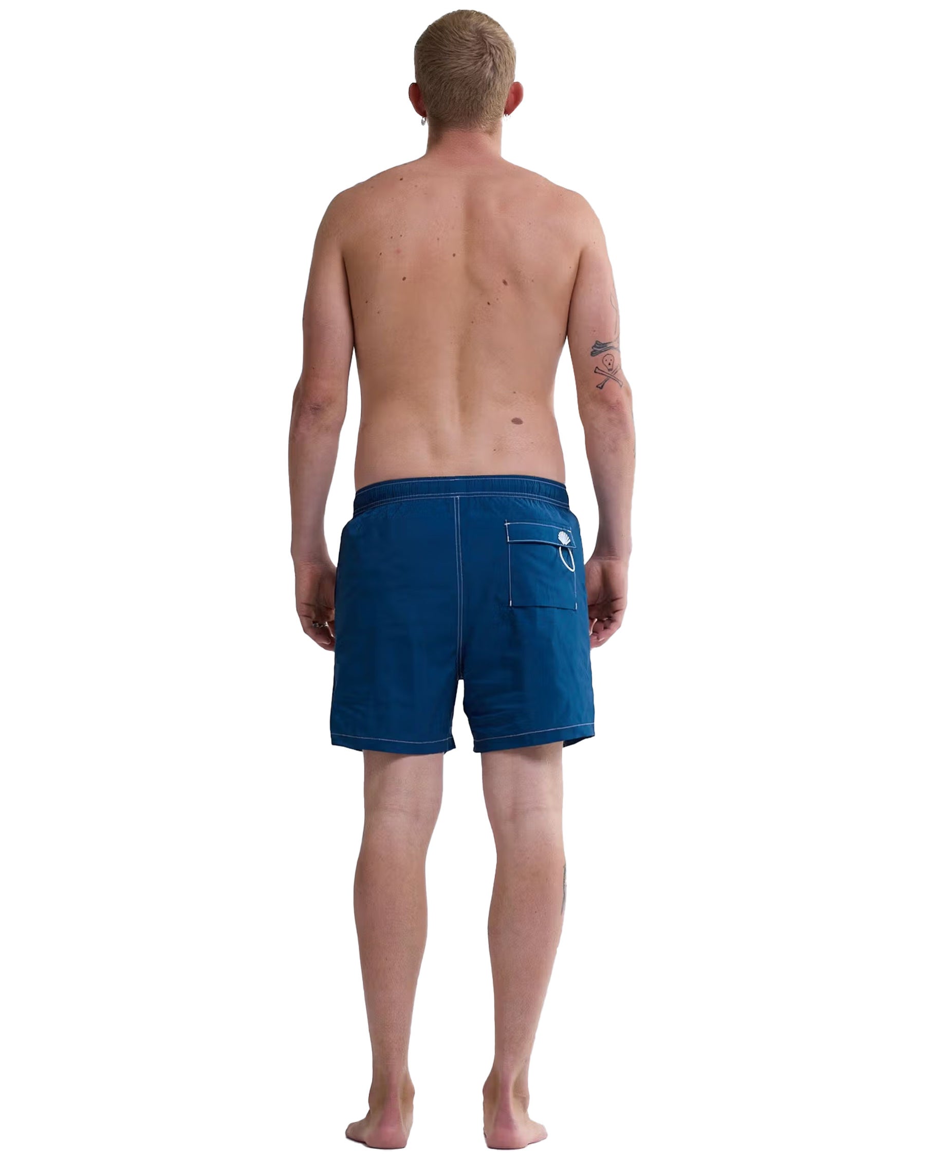 Costume New Amsterdam Surfassociation Contrast Swimshort Blue