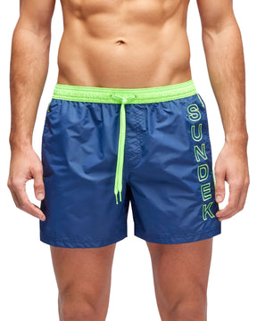 Costume Sundek Printed Blu