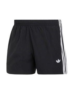 Costume Uomo Adidas 3-Stripe Nero 8 Pollici