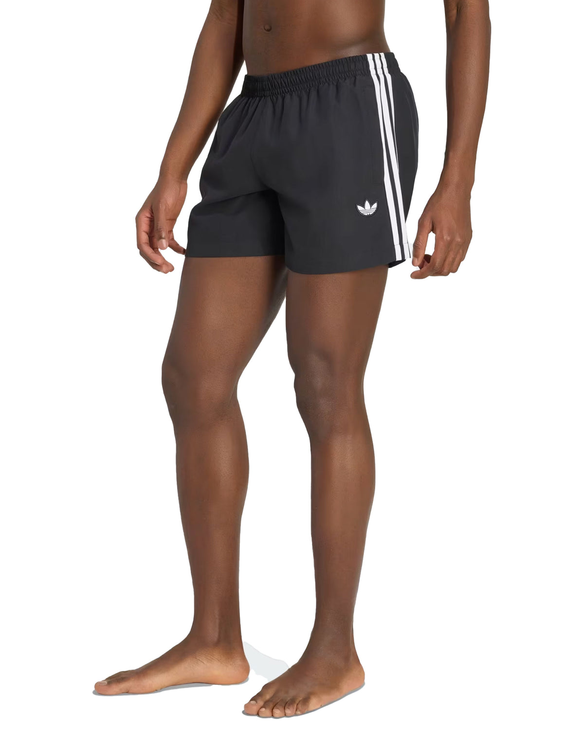Costume Uomo Adidas 3-Stripe Nero 8 Pollici