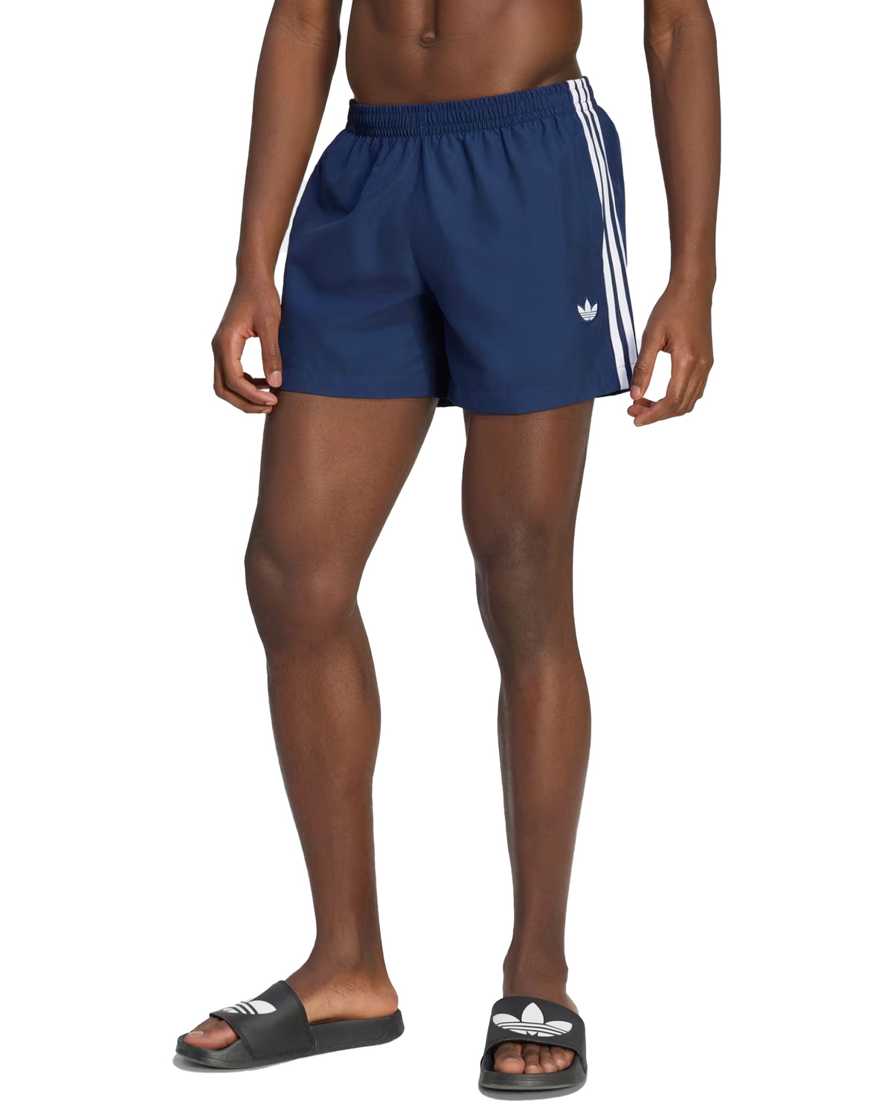 Costume Uomo Adidas 3-Stripes Blu 5 Pollici