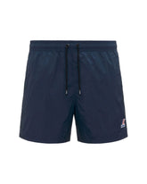 K-Way Le Vrai Olivier Men's Swimsuit Light Blue