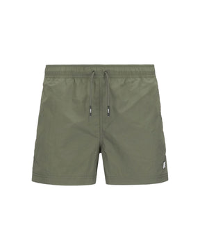 Costume Uomo K-Way boxer Hazel Beach Verde