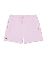 Lacoste Men's Basic Swimsuit Logo Pink