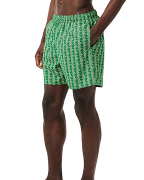 Costume Uomo Lacoste Monogram Verde