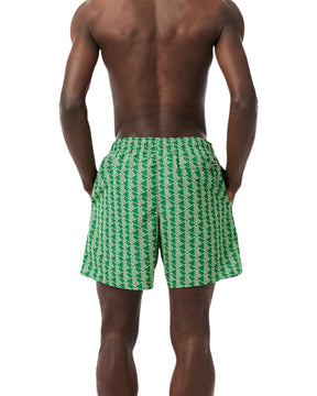 Costume Uomo Lacoste Monogram Verde