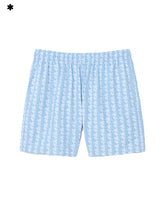 Costume Uomo Lacoste Monogramma Celeste