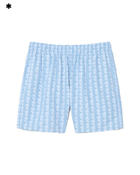 Costume Uomo Lacoste Monogramma Celeste