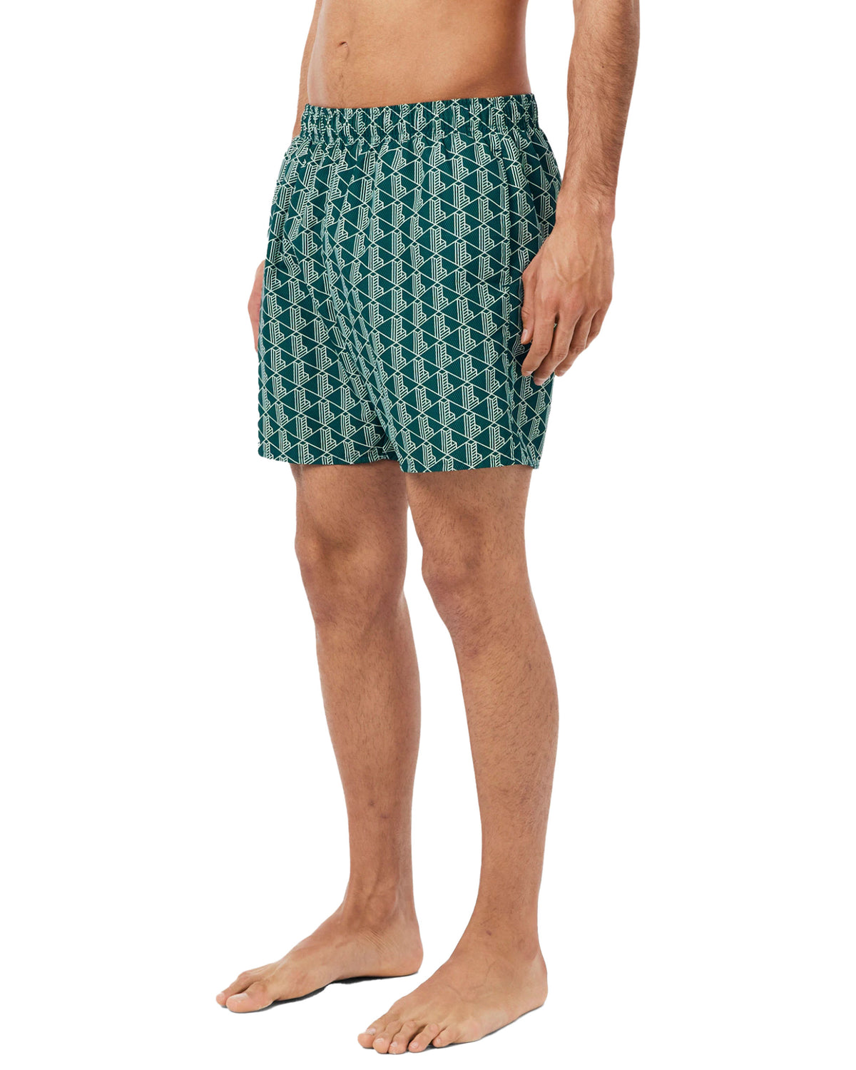 Costume Uomo Lacoste Monogramma Verde