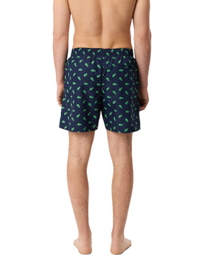 Costume Uomo Lacoste Stampa Coccodrilli Blu