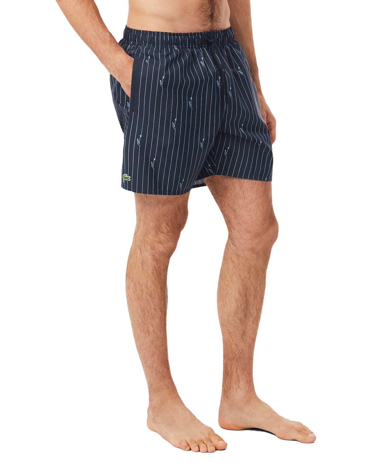 Costume Uomo Lacoste Stampa Coccodrillo