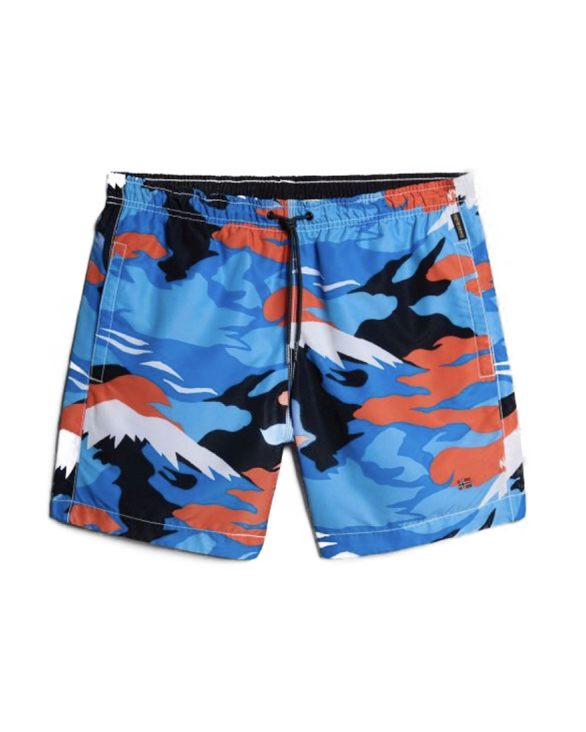 Man Boardshort Napapijri V-Vail 1 Macrovulcan Fal