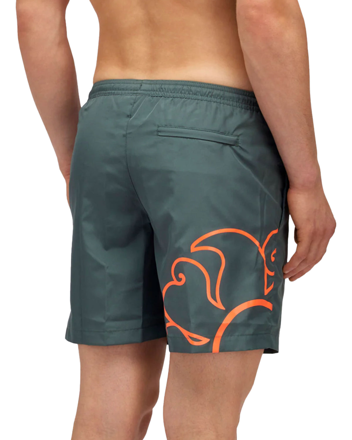 Costume Uomo Sundek Big Logo Verde