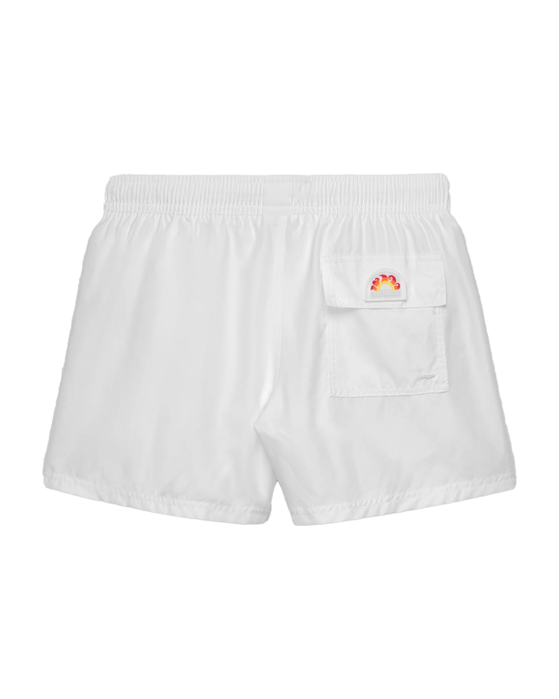 Costume Uomo Sundek Boxer Classic Logo Bianco