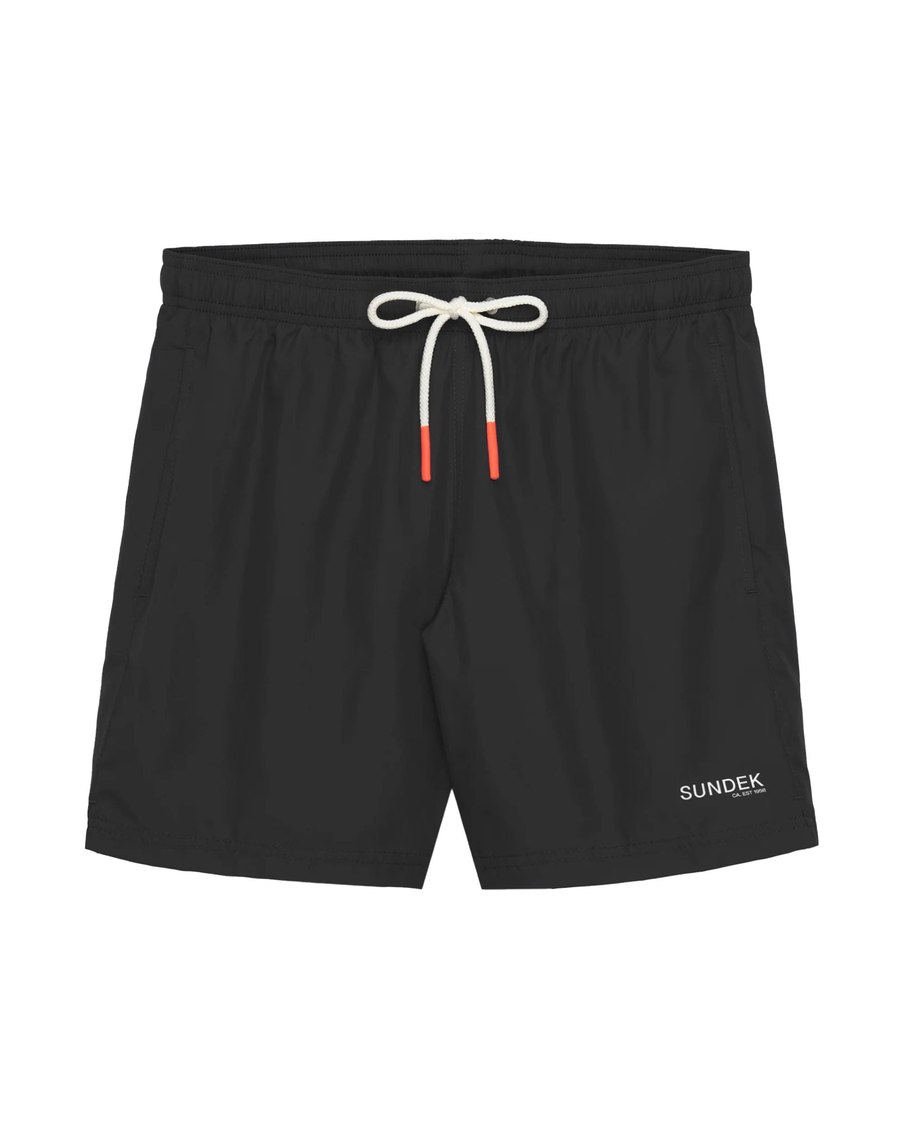 Sundek Men's Costume Classic Boxer Black Written Logo