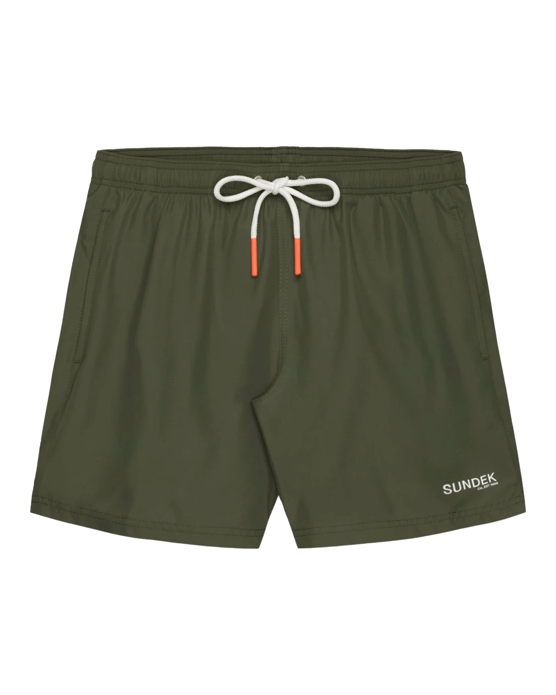 Sundek Men's Costume Classic Boxer Green Written Logo