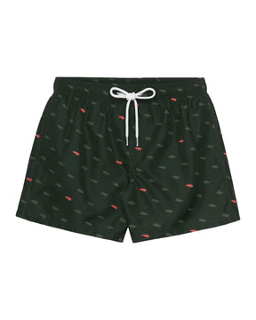 Costume Uomo Sundek Boxer Fantasia Verde