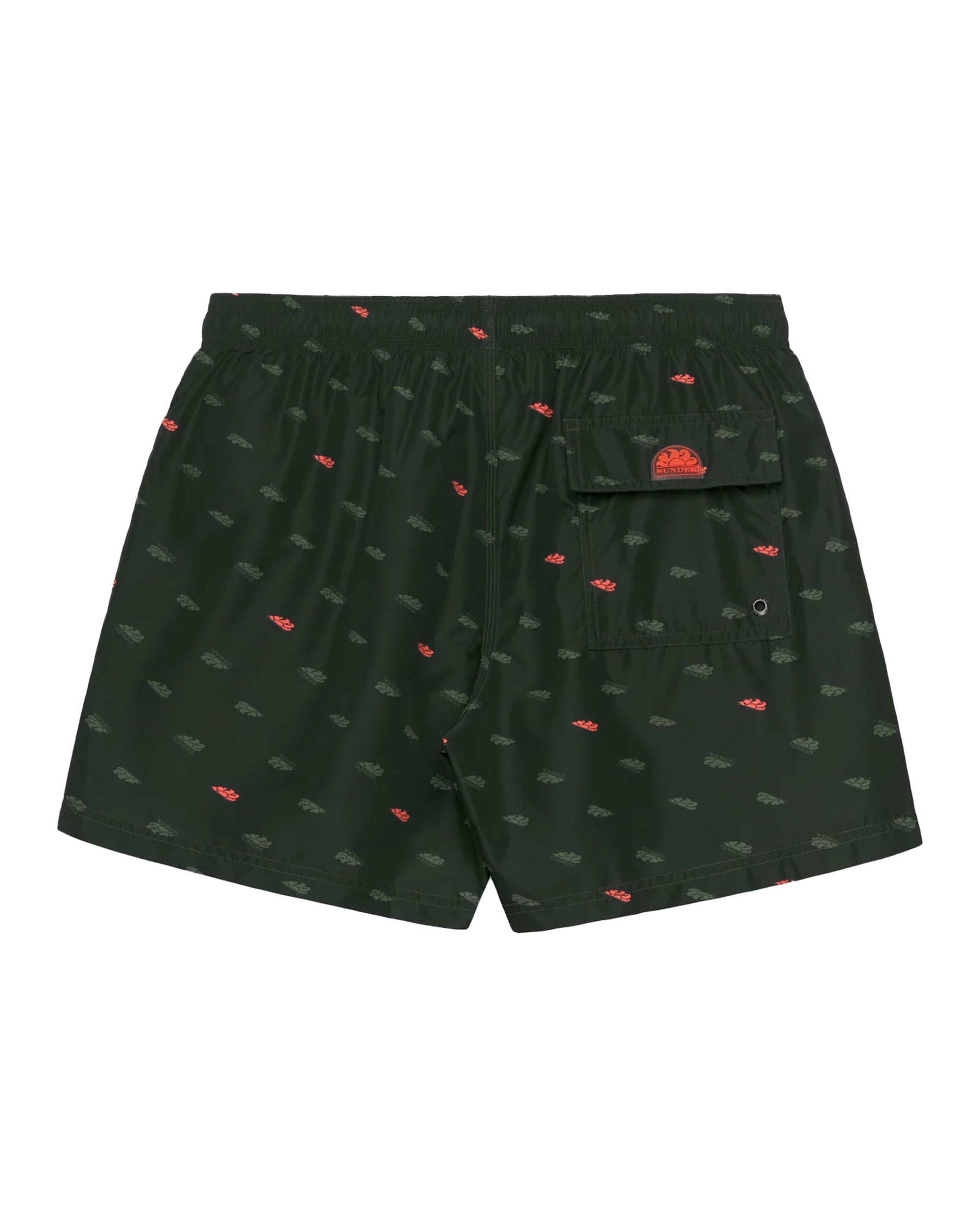 Costume Uomo Sundek Boxer Fantasia Verde