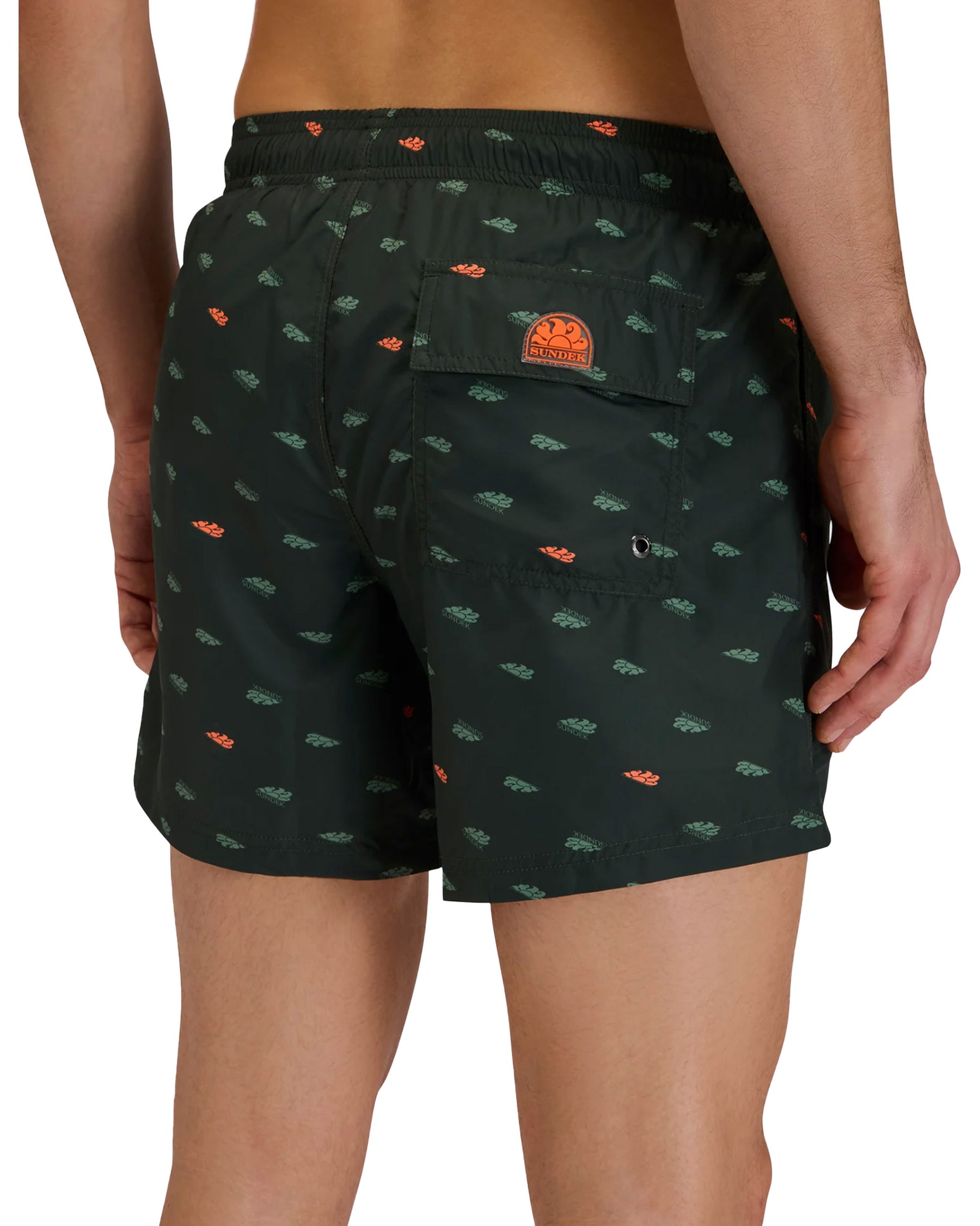 Costume Uomo Sundek Boxer Fantasia Verde