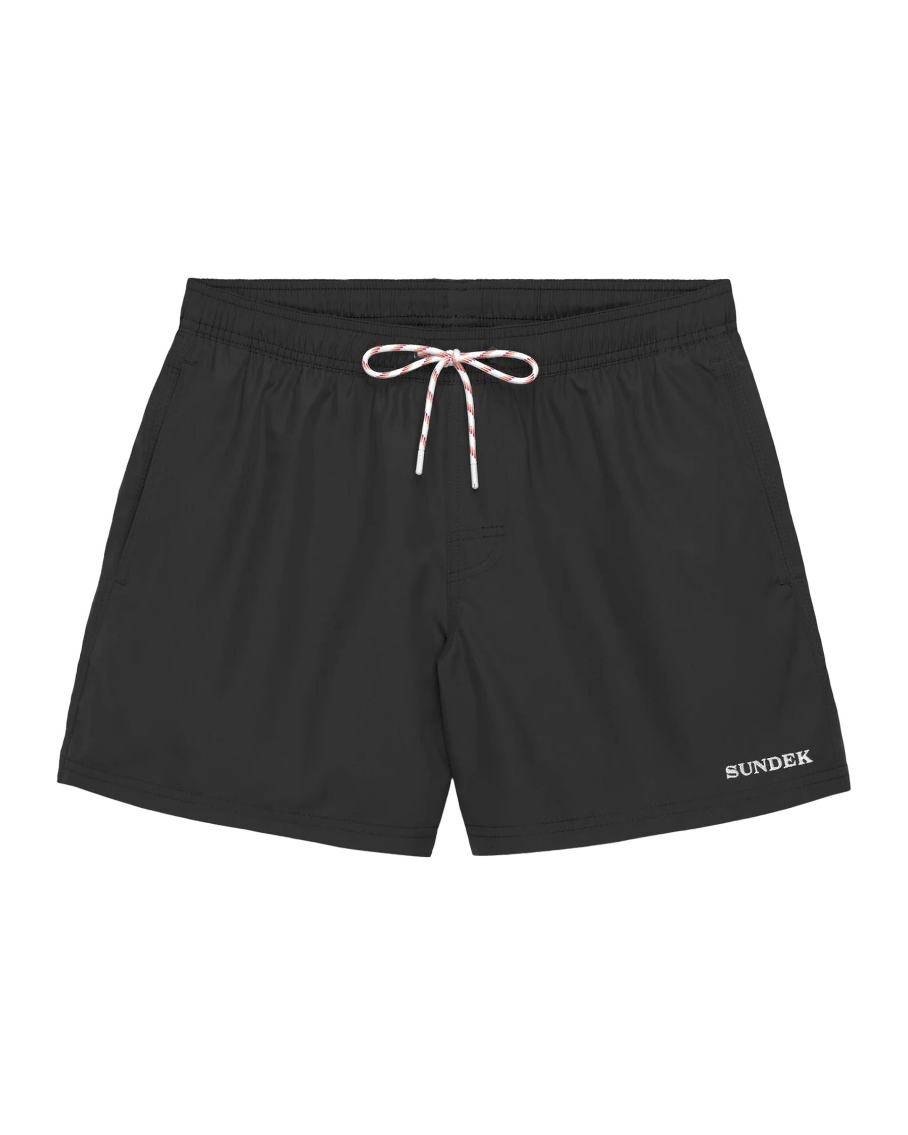 Sundek Men's Swimsuit Classic Black Written Logo
