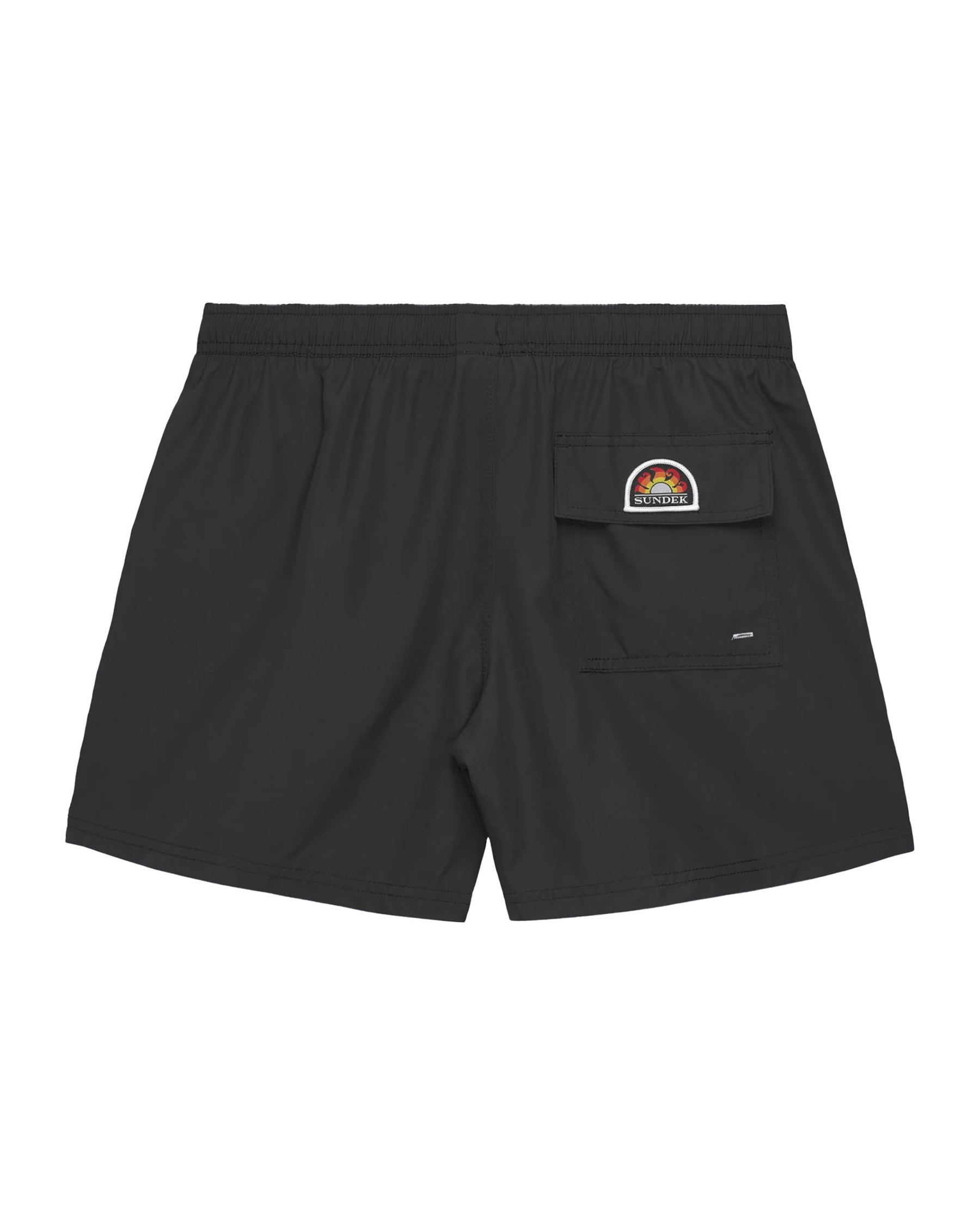 Sundek Men's Swimsuit Classic Black Written Logo