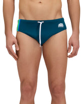 Sundek Men's Costume Slip Classic Logo Petrol Green