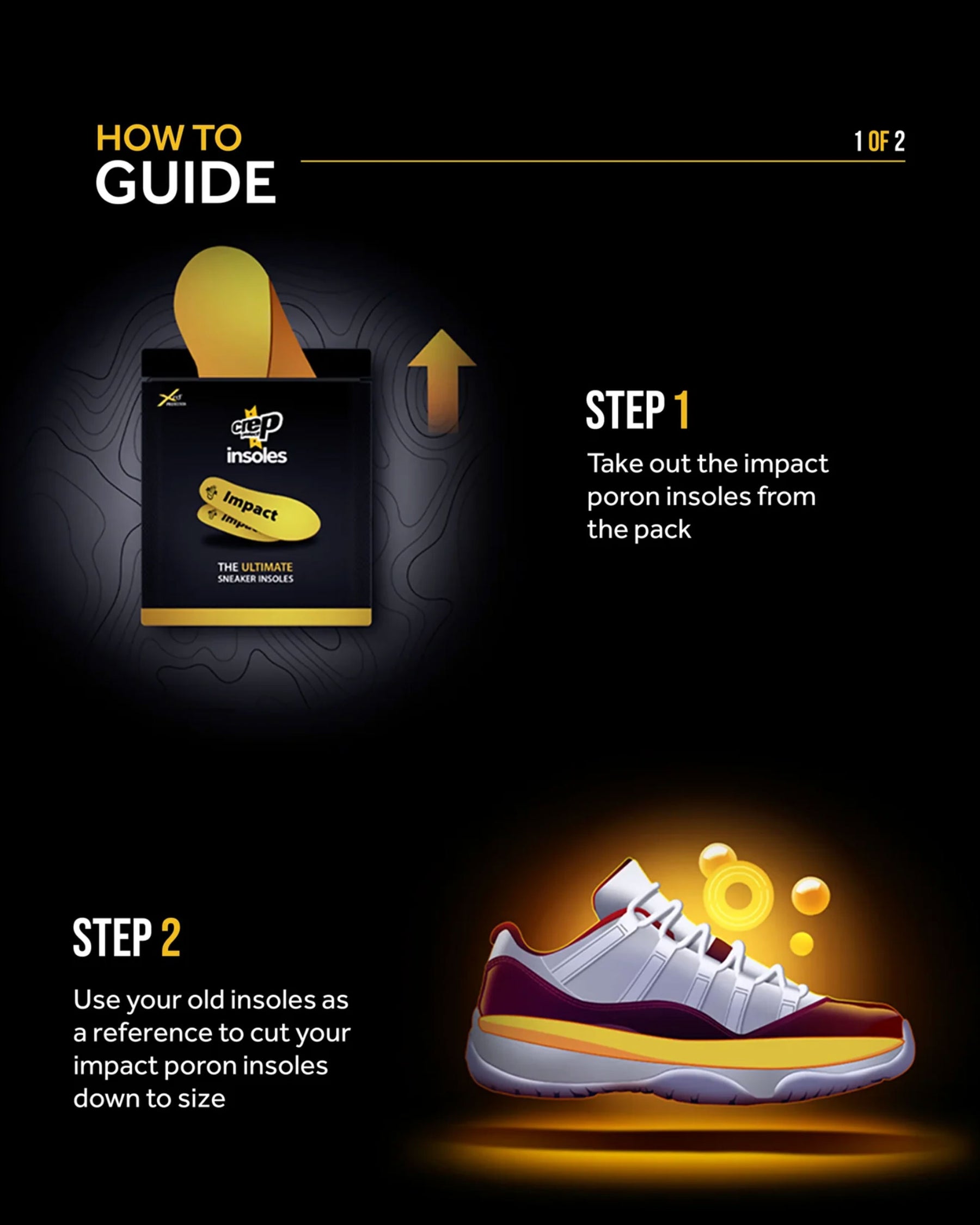 Crep Protect Insoles Impact