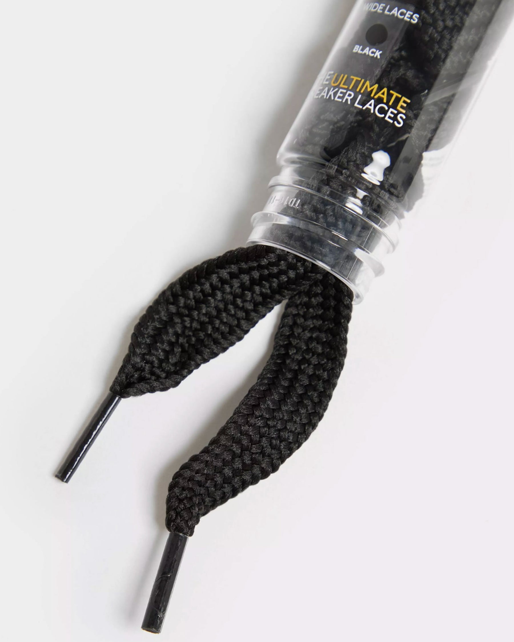 Crep Protect Wide Laces 130cm X 1,5cm Black