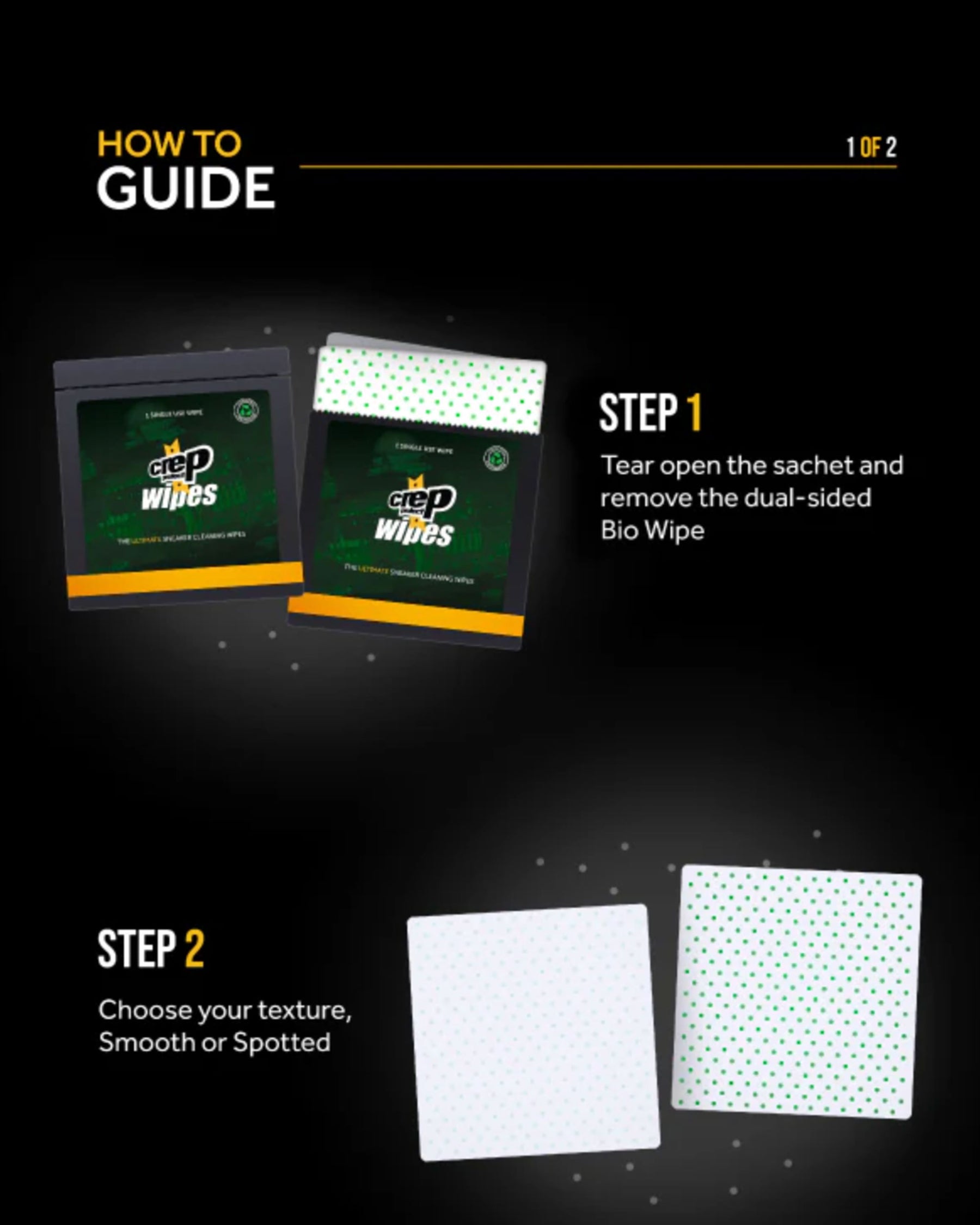 Crep Protect Wipes 12 Pack