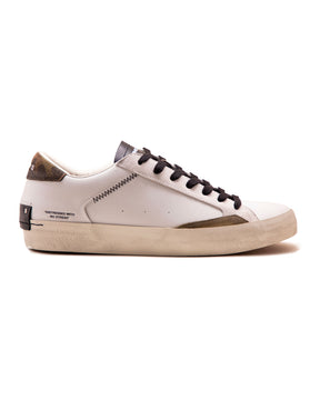 Crime London Distressed Bianco Camouflage