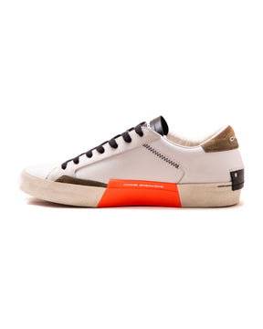 Crime London Distressed Bianco Camouflage