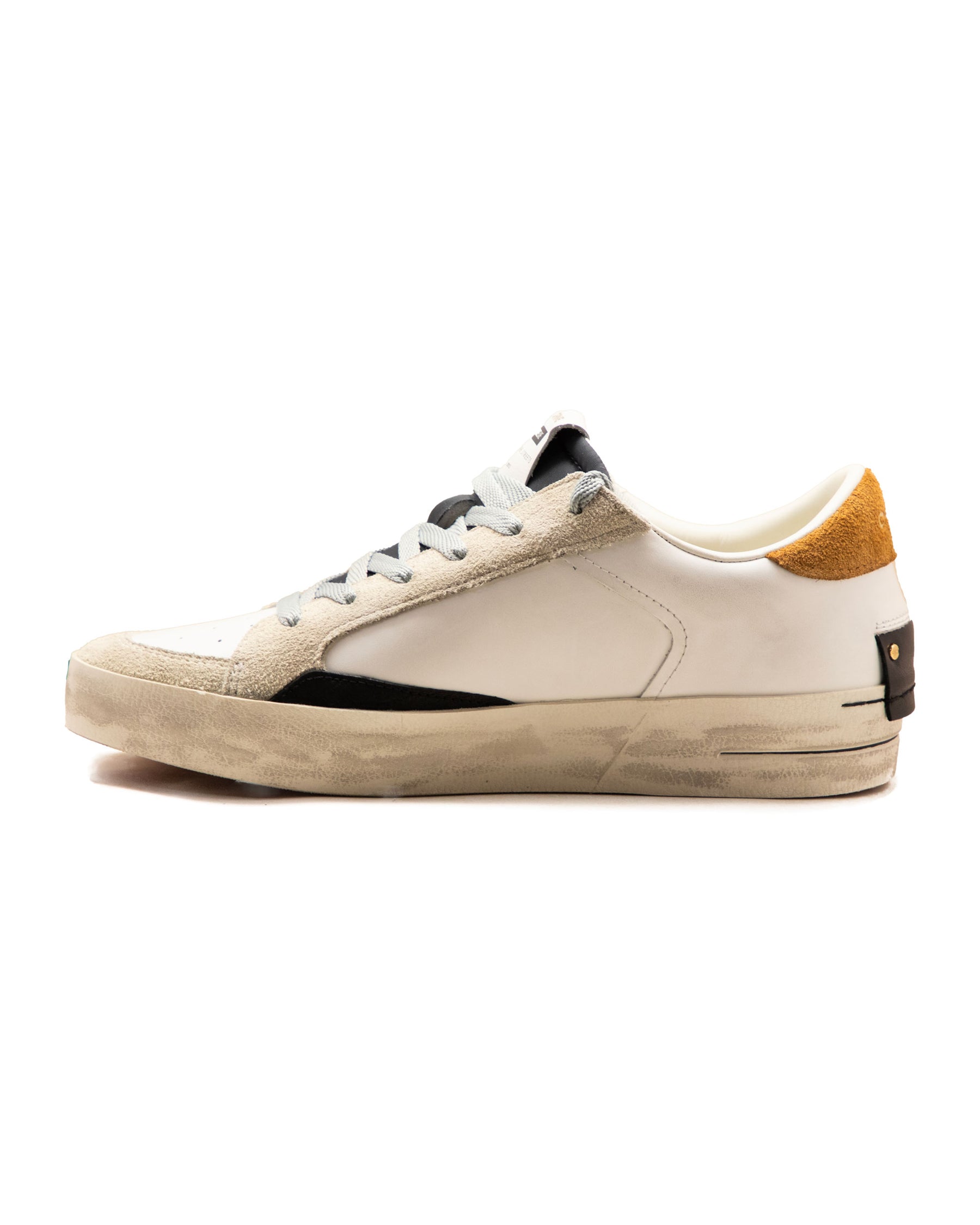 Crime London SK8 Deluxe Bianco-Marrone