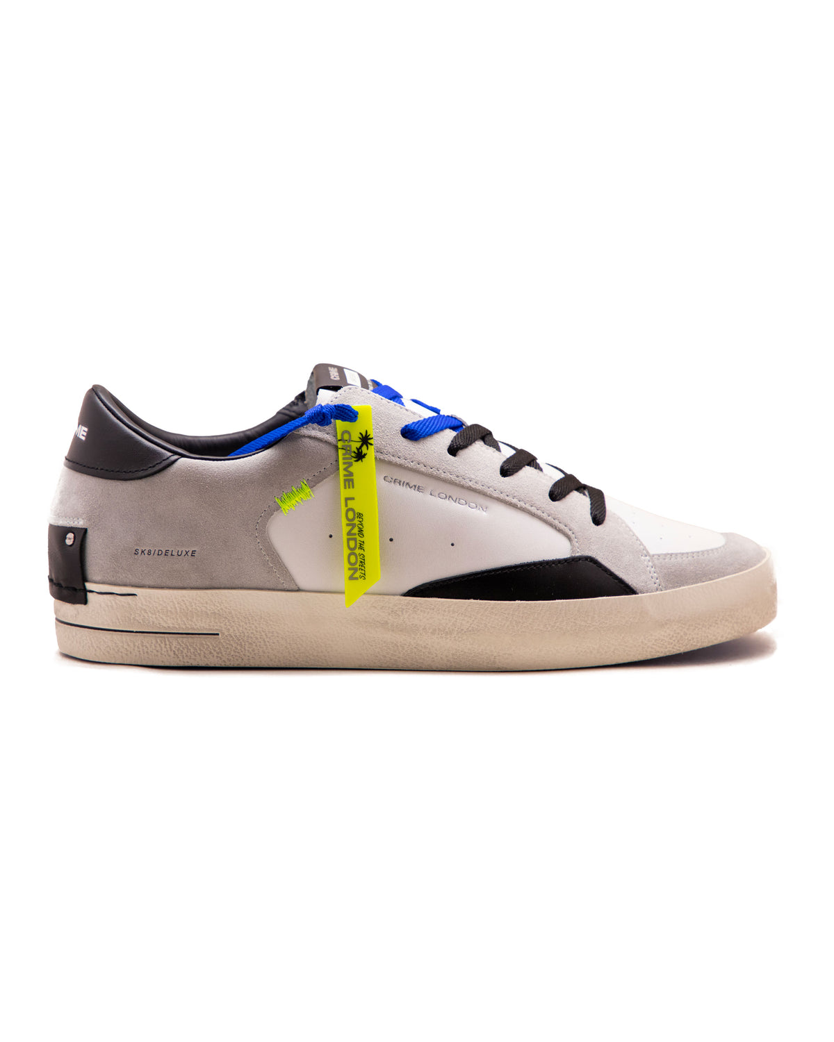Crime London SK8 Deluxe Bianco Nero