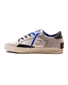 Crime London SK8 Deluxe Bianco Nero