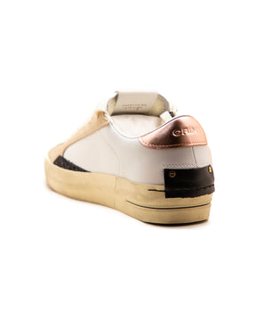 Crime London SK8 Deluxe Bianco Oro