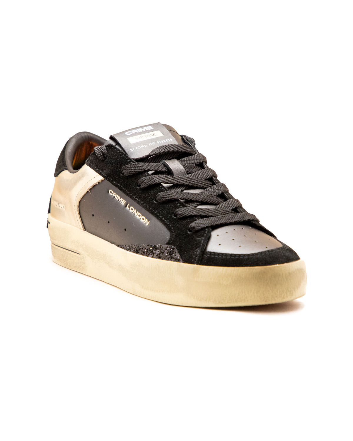 Crime London SK8 Deluxe Black-Gold
