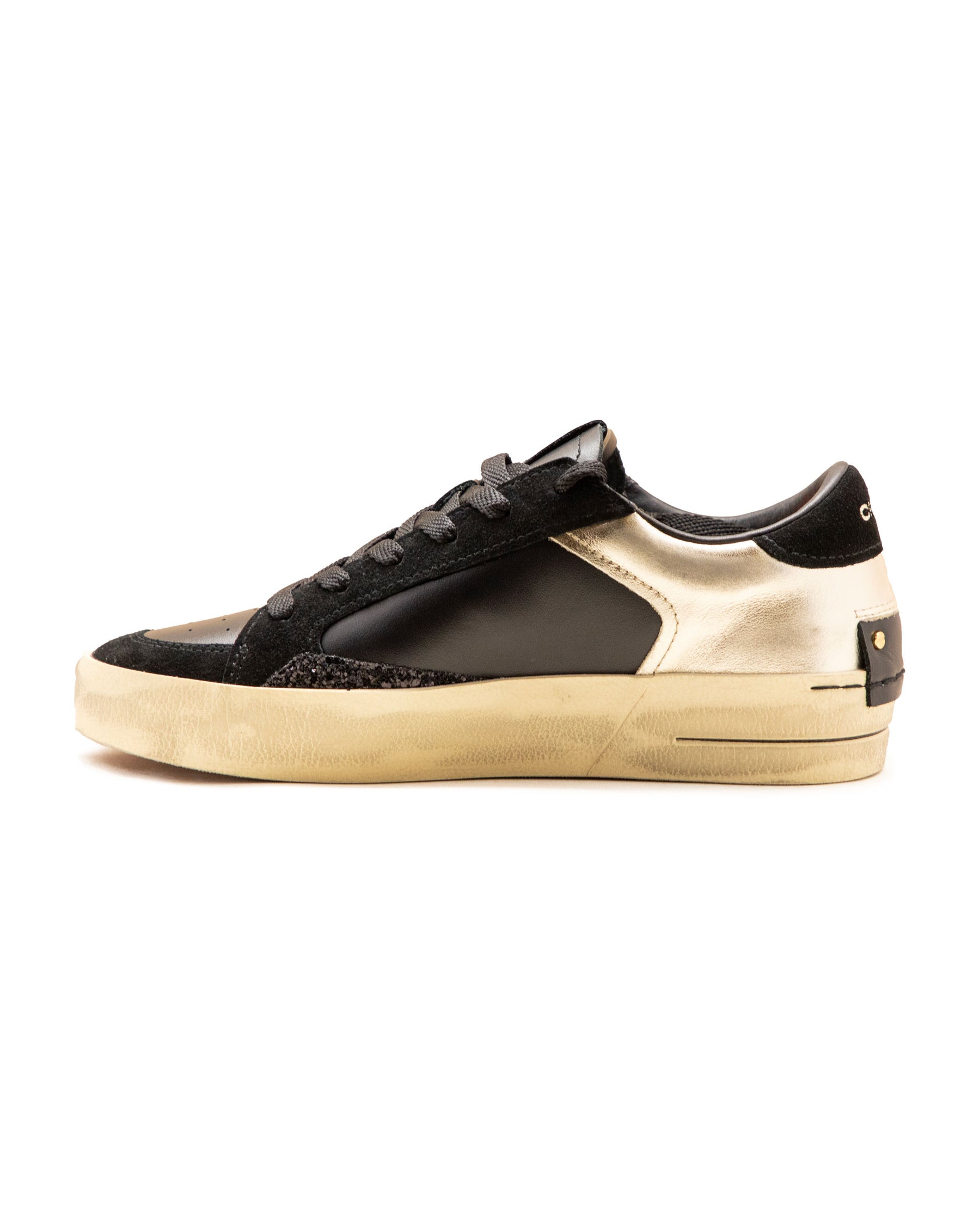 Crime London SK8 Deluxe Black-Gold