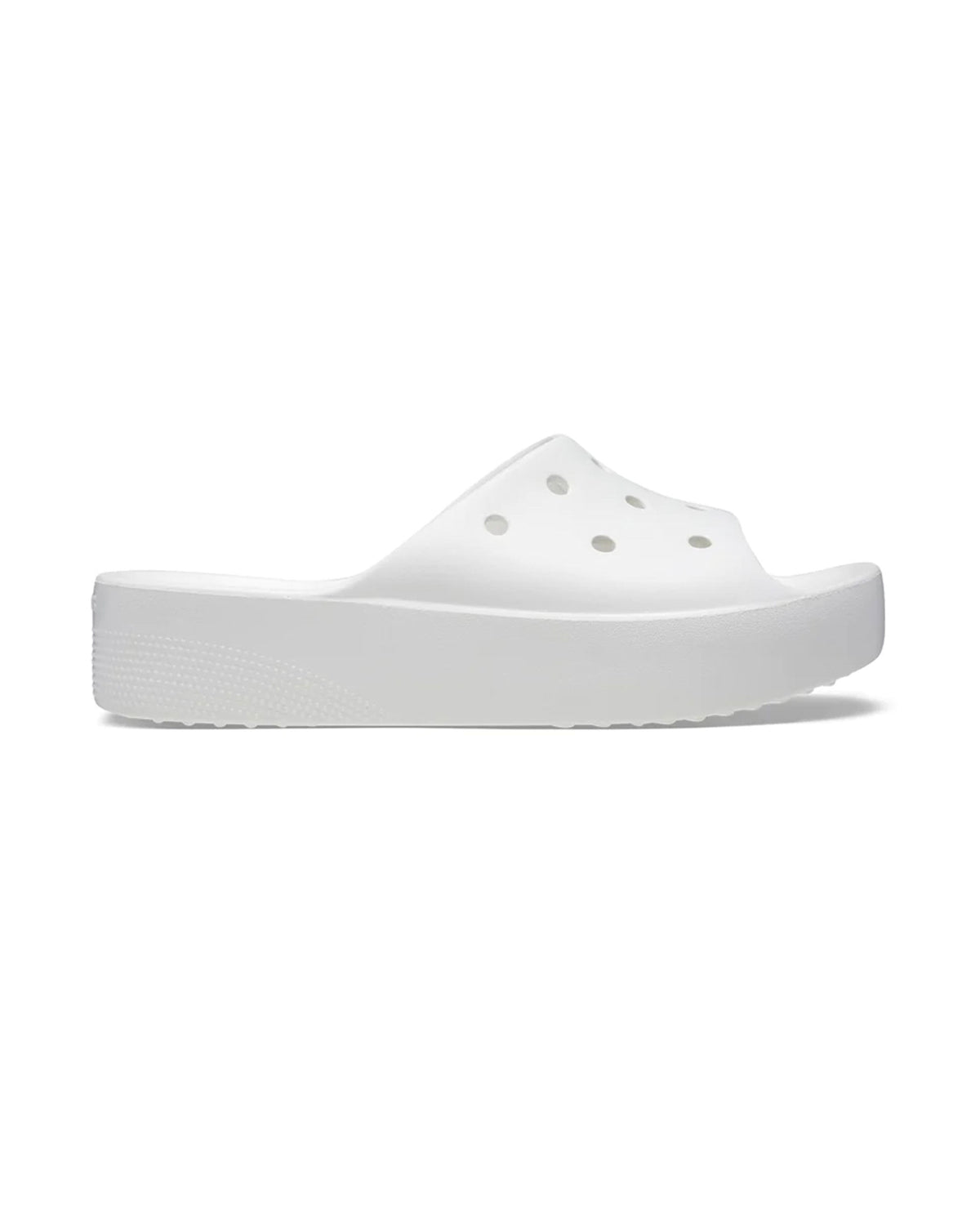 Crocs Classic Platform Slide White