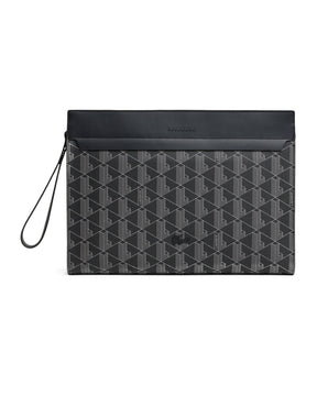 Custodia per Laptop Lacoste The Blend Monogramma Nero