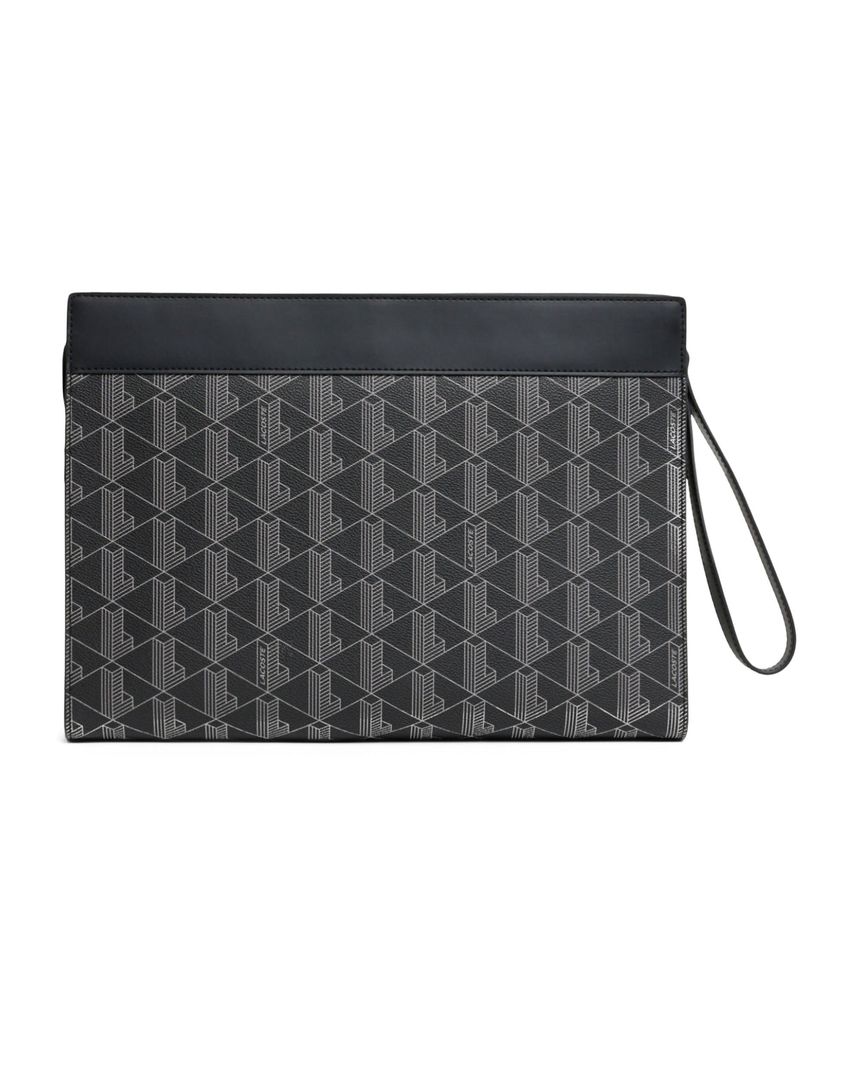 Custodia per Laptop Lacoste The Blend Monogramma Nero