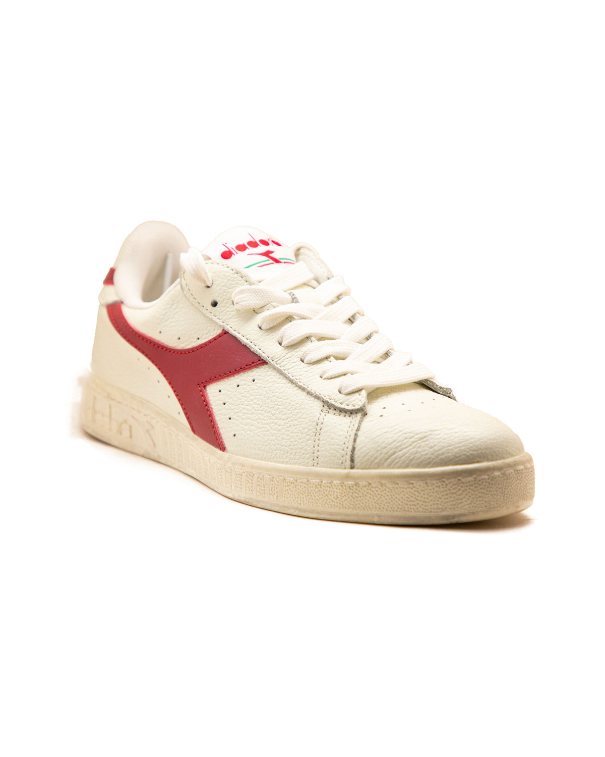 Diadora Game Low Waxed White Bordeaux